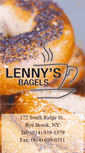 Mobile Screenshot of lennysbagels.com